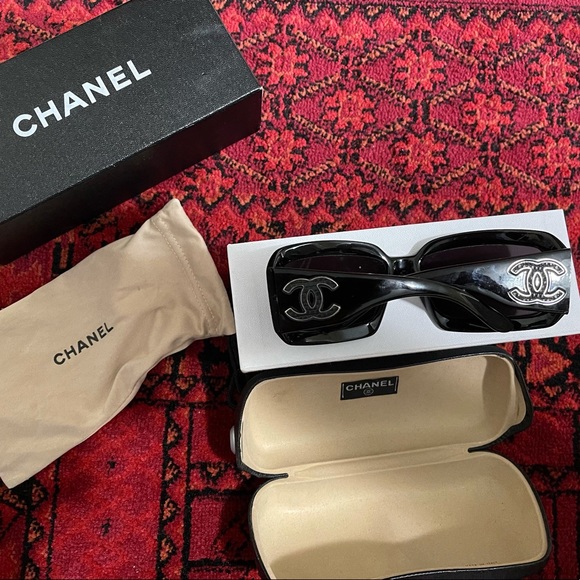 Rare Vintage Chanel CC Logo sunglasses - Picture 1 of 13